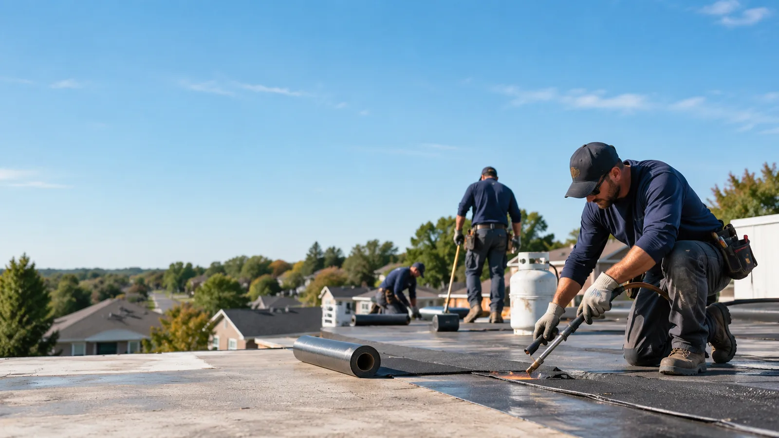 Flat Roof Leak Repair providers in Garwin, IA